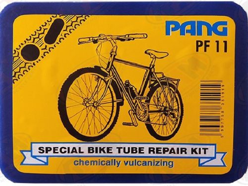 Kerékpár tömlőjavító készlet Pang PF11 szerszámmal